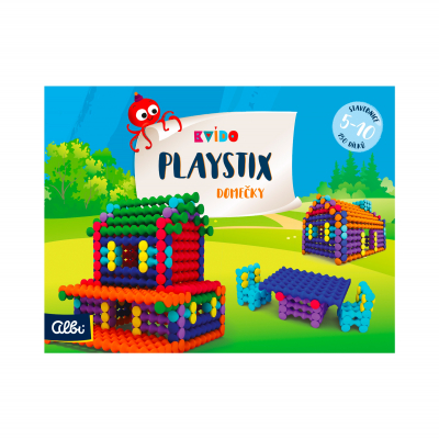 Kvído - Stavebnice Playstix - domečky 150 dílků