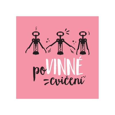 Mega sklenice na víno - Povinné cvičení