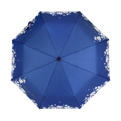 Deštník - Modrá květina