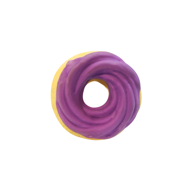 Školní guma - Donut fialový