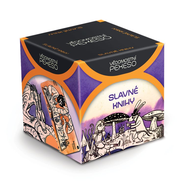 Vědomostní pexeso - Slavné knihy