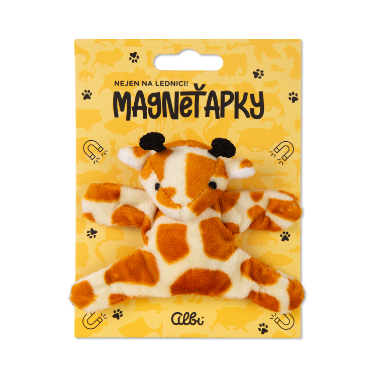 Magneťapka - Žirafka