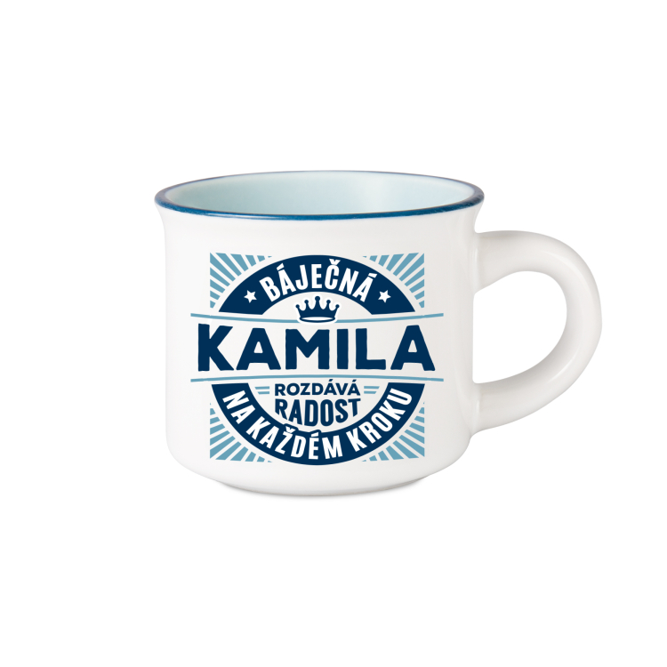 Espresso hrníček - Kamila
