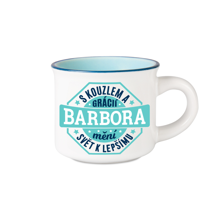 Espresso hrníček - Barbora