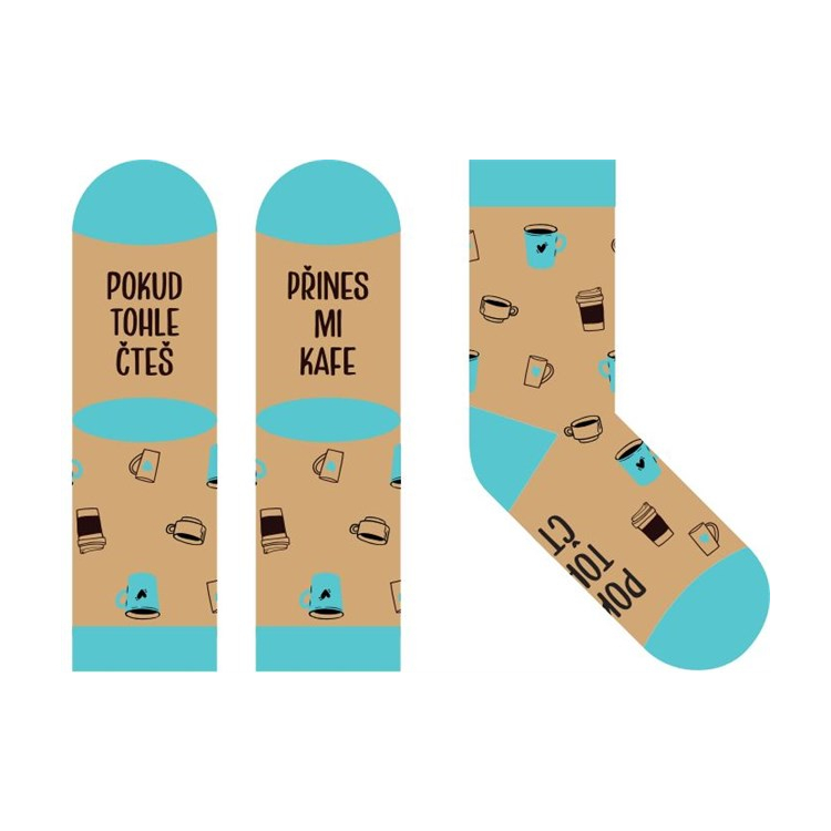 Ponožky - Přines mi kafe