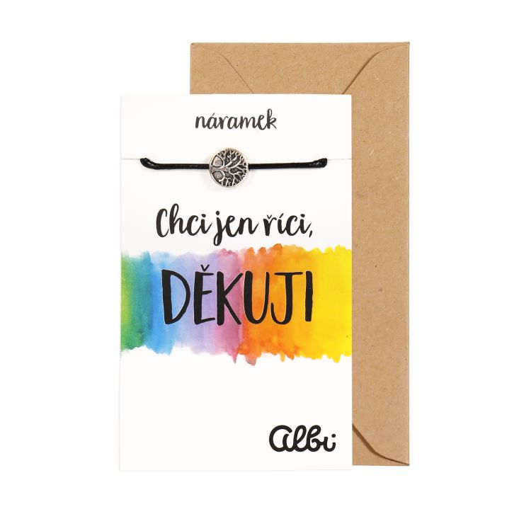 Náramky - Děkuji