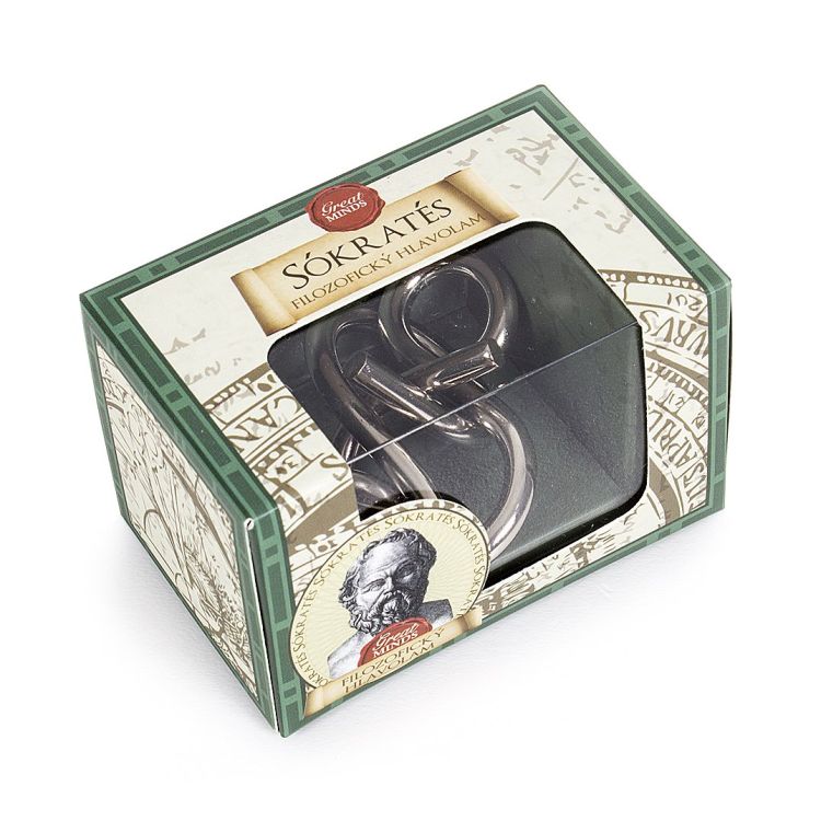 Kovový hlavolam Great Minds - Sokratés - Sokratés