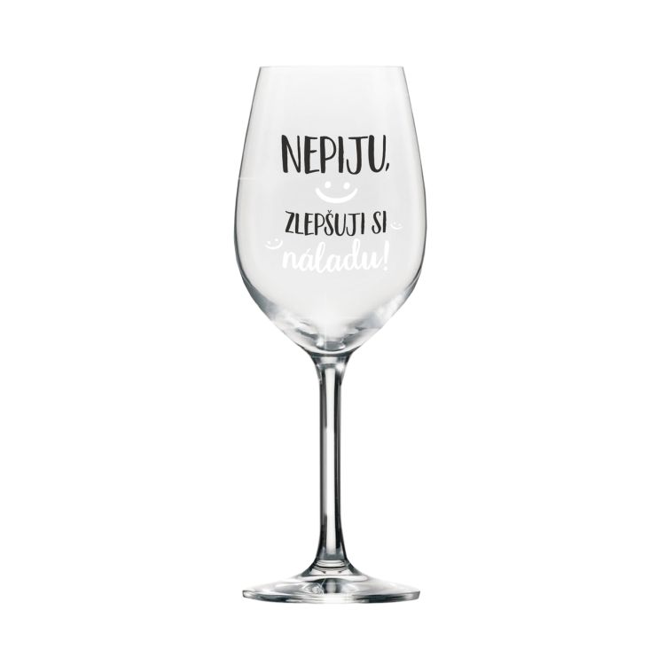 Mega sklenice na víno - Zlepšuji si náladu