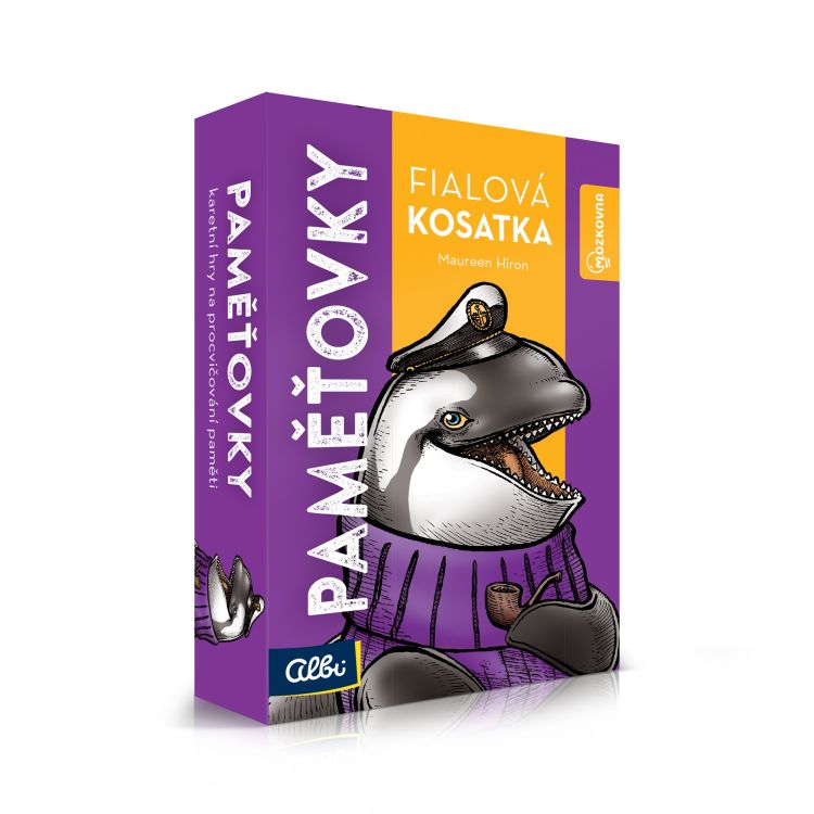 Paměťovky - Fialová kosatka (Mozkovna)