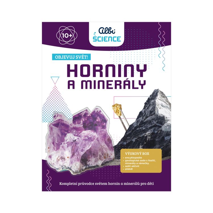 Horniny a minerály - Objevuj svět!