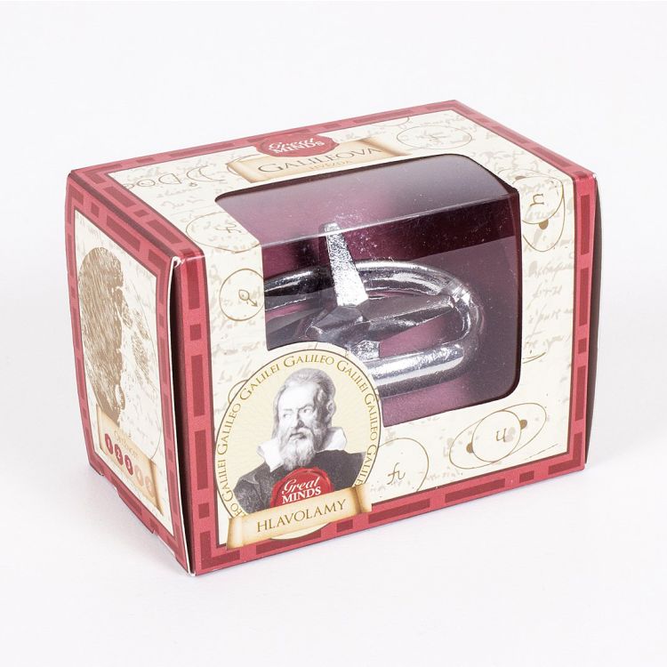 Kovový hlavolam Great Minds - Galileo