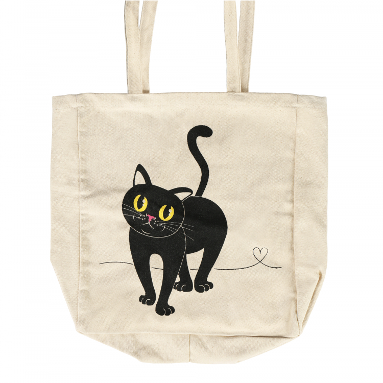 Plátěná taška - Kočička