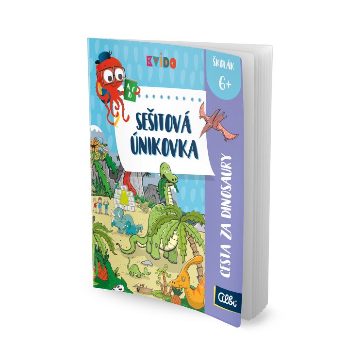 Sešitová únikovka - Cesta za dinosaury (Kvído)