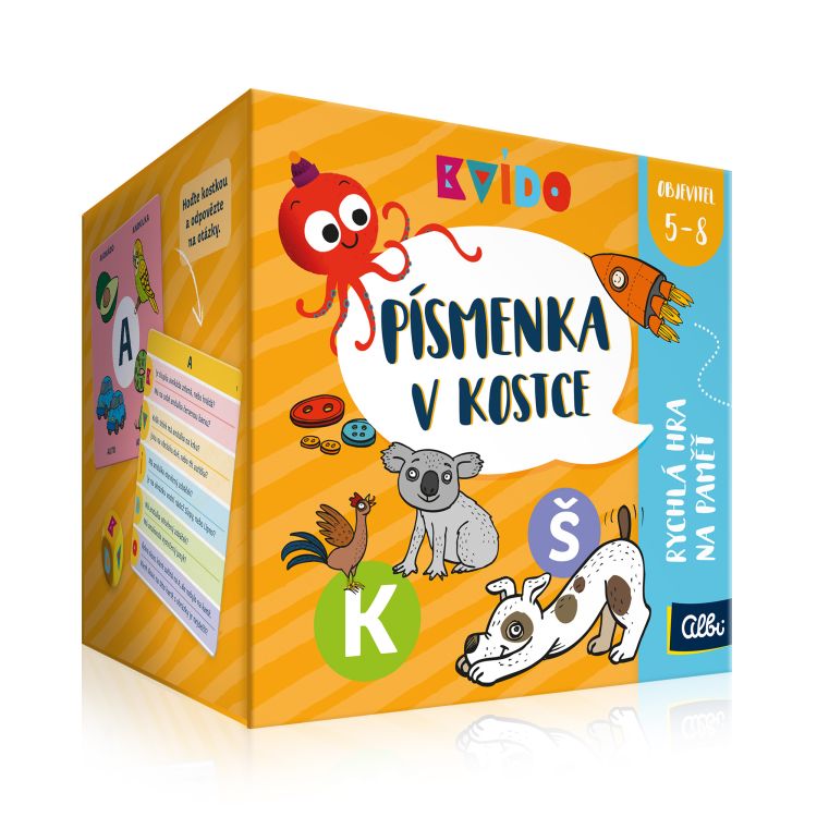 Písmenka v kostce (Kvído)